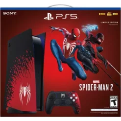 Sony - PlayStation 5 Console – Marvel’s Spider-Man 2 Limited Edition Bundle -Electronics 041139ee cd48 43b0 9abf 0b7bee18a334