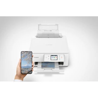 Canon® Canon - PIXMA TS7720 Wireless All-In-One Inkjet Printer - White 5 Canon® Canon - PIXMA TS7720 Wireless All-In-One Inkjet Printer - White - Image 3