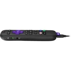 Voice Remote Pro – Rechargeable Remote With TV Controls For Roku Players, Roku TV, And Roku Streambars - Black -Electronics 088a9bbe b325 5cff acc4 5a4877d40acc