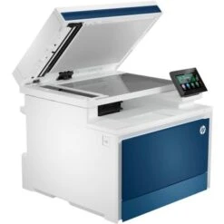 HP - LaserJet Pro 4301fdw Wireless Color All-in-One Laser Printer - White/Blue -Electronics 098398f7 77e4 539e a56b d9bd8830e9a1