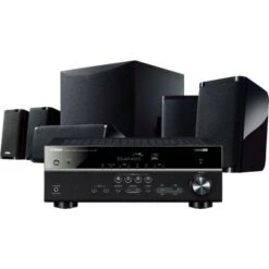 Yamaha - 5.1-Channel 4K Home Theater Speaker System With Powered Subwoofer And Bluetooth Streaming - Black