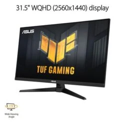 ASUS TUF Gaming VG32AQA1A 31.5" 16:9 QHD 170Hz VA LED HDR Gaming Monitor, Built-In Speakers -Electronics 12fb1aad 70ae 4423 92dd 5ea34bb61507