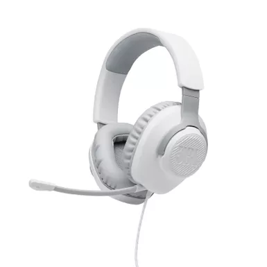 JBL Quantum 100 Wired Over-Ear Gaming Headset W/ Detachable Mic White 5 JBL Quantum 100 Wired Over-Ear Gaming Headset W/ Detachable Mic White - Image 3