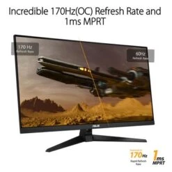 ASUS TUF Gaming VG32AQA1A 31.5" 16:9 QHD 170Hz VA LED HDR Gaming Monitor, Built-In Speakers -Electronics 182f46fa eda9 46a5 bd02 1449dd30b32d