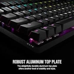 Corsair K70 CORE RGB Mechanical Gaming Keyboard - Pre-Lubricated MLX Red Linear Keyswitches - Sound Dampening - Media Control Dial - ICUE Compatible - QWERTY NA Layout - Black 14 Corsair K70 CORE RGB Mechanical Gaming Keyboard - Pre-Lubricated MLX Red Linear Keyswitches - Sound Dampening - Media Control Dial - ICUE Compatible - QWERTY NA Layout - Black -Electronics 1833e16e d1b7 4892 8d4d 87242f3c5473