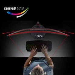 Acer Nitro XZ270 Xbmiipx 27" 1500R Curved Full HD (1920 X 1080) VA Zero-Frame Gaming Monitor With Adaptive Sync, 240Hz Refresh Rate And 1ms VRB (Display Port & 2 X HDMI 2.0 Ports) -Electronics 1fead47c 7e32 4d56 8130 f40323c1ade9