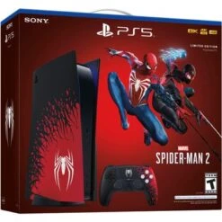Sony - PlayStation 5 Console – Marvel’s Spider-Man 2 Limited Edition Bundle -Electronics 221b7dfe 68b8 58c4 b373 1813a796e598