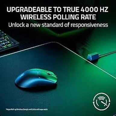 Razer Viper V3 HyperSpeed Wireless Esports Gaming Mouse: 82g Lightweight Design - 30K DPI Optical Sensor - Up To 280 Hr Battery Life - HyperSpeed Wireless - Mechanical Switches Gen-2 - Classic Black 9 Razer Viper V3 HyperSpeed Wireless Esports Gaming Mouse: 82g Lightweight Design - 30K DPI Optical Sensor - Up To 280 Hr Battery Life - HyperSpeed Wireless - Mechanical Switches Gen-2 - Classic Black - Image 7