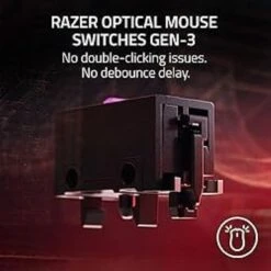 Razer Viper V2 Pro HyperSpeed Wireless Gaming Mouse: 59g Ultra Lightweight - Optical Switches Gen-3-30K DPI Optical Sensor - 80 Hour Battery - USB Type C Cable Included - PUBG: Battleground Edition -Electronics 398869f9 9e79 405f bf54 6125b55cd02d