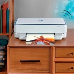 HP - ENVY 6065e Wireless All-in-One Inkjet Printer With 3 Months Of Instant Ink Included With HP+ -Electronics 414fe704 4e7e 5e27 a16e d7d866e4109b