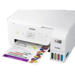 Epson® Epson - EcoTank ET-2800 Wireless All-in-One Supertank Inkjet Printer - White -Electronics 4594b3ce 80e3 56d6 aee5 5645c529f755