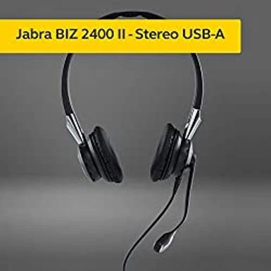 Jabra BIZ 2400 II USB DUO CC - Headset 4 Jabra BIZ 2400 II USB DUO CC - Headset - Image 2