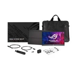 ASUS ROG Strix XG17AHP 17.3â€ Portable Gaming Monitor, 1080P Full HD, IPS, 240Hz (Supports 144Hz), Adaptive-Sync, Eye Care, Micro-HDMI USB-C, ROG Tripod, Carrying Bag, 3 Hour Battery Life -Electronics 4a488b11 9ce3 4f46 9122 23e1cc08c0b2