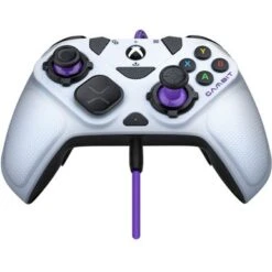 PDP - Victrix Gambit World's Fastest Licensed Xbox Controller, Elite Esports Design - Xbox One, Series X|S, Windows 10 - White & Purple -Electronics 4b39c0a8 320c 5e60 b9a9 e251ecd716e4
