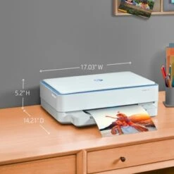 HP - ENVY 6065e Wireless All-in-One Inkjet Printer With 3 Months Of Instant Ink Included With HP+ -Electronics 4dbb334c f6cc 5f43 aff6 ea8e53bc7c5d