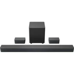 VIZIO - 5.1-Channel M-Series Premium Sound Bar With Wireless Subwoofer, Dolby Atmos And DTS:X - Dark Charcoal