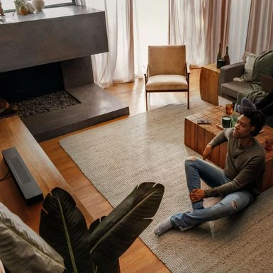 Bose - Smart Soundbar 600 With Dolby Atmos And Voice Assistant - Black 6 Bose - Smart Soundbar 600 With Dolby Atmos And Voice Assistant - Black - Image 4