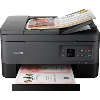 Canon® Canon - PIXMA TR7020a Wireless All-In-One Inkjet Printer - Black 4 Canon® Canon - PIXMA TR7020a Wireless All-In-One Inkjet Printer - Black - Image 2