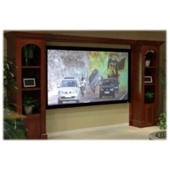 Elite Screens - SableFrame Series 120" Projector Screen - Black -Electronics 56b2fcb8 d240 5dd9 9c2b 2551a2c0db40