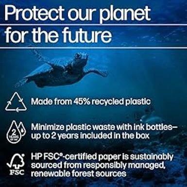 HP Smart Tank 5000 Wireless All-in-One Ink Tank Printer With Up To 2 Years Of Ink Included, Mobile Print, Scan, Copy, White, 17.11 X 14.23 X 6.19 9 HP Smart Tank 5000 Wireless All-in-One Ink Tank Printer With Up To 2 Years Of Ink Included, Mobile Print, Scan, Copy, White, 17.11 X 14.23 X 6.19 - Image 7