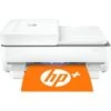 HP - ENVY 6455e Wireless All-In-One Inkjet Printer With 3 Months Of Instant Ink Included With HP+ - White