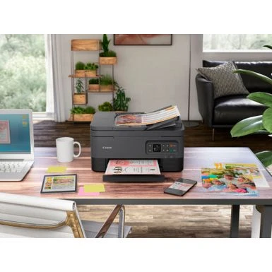 Canon® Canon - PIXMA TR7020a Wireless All-In-One Inkjet Printer - Black 6 Canon® Canon - PIXMA TR7020a Wireless All-In-One Inkjet Printer - Black - Image 4