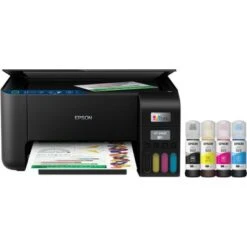 Epson® Epson - EcoTank ET-2400 Wireless Color All-in-One Cartridge-Free Supertank Printer With Scan And Copy - Black