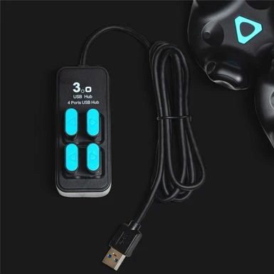 Rebuff Reality 4-Port USB Hub For VIVE Trackers 5 Rebuff Reality 4-Port USB Hub For VIVE Trackers - Image 3