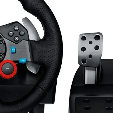 Logitech - G29 Driving Force Racing Wheel And Floor Pedals For PS5, PS4, PC, Mac - Black 7 Logitech - G29 Driving Force Racing Wheel And Floor Pedals For PS5, PS4, PC, Mac - Black - Image 5
