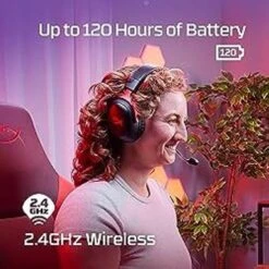 HyperX Cloud III Wireless Gaming Headset For PC, PS5, PS4, Up To 120-hour Battery, 2.4GHz Wireless, 53mm Angled Drivers, Memory Foam, Durable Frame, 10mm Microphone, Red 12 HyperX Cloud III Wireless Gaming Headset For PC, PS5, PS4, Up To 120-hour Battery, 2.4GHz Wireless, 53mm Angled Drivers, Memory Foam, Durable Frame, 10mm Microphone, Red -Electronics 638f4aea f167 46ac ac87 58941cef0b05