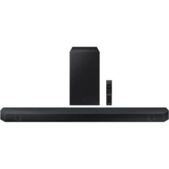 Samsung - Q-series 3.1.2 Ch Dolby Atmos Soundbar W/Q-Symphony - Titan Black