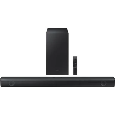 Samsung - HW-B550 2.1ch Soundbar With Dolby Audio / DTS Virtual:X - Black 3 Samsung - HW-B550 2.1ch Soundbar With Dolby Audio / DTS Virtual:X - Black