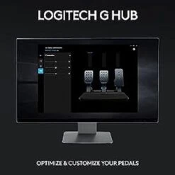 Logitech G PRO Racing Pedals - Racing Simulator Pedals With 100kg Load Cell Brake, Fully Customizable, Swappable Springs & Elastomers, Modular Design -Electronics 6bd479f3 829c 4296 9217 afd5b1ec09c6