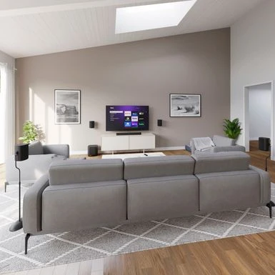 10" Wireless Bass Pro Subwoofer For Streambar, Streambar Pro, And Roku Wireless Speakers - Black 4 10" Wireless Bass Pro Subwoofer For Streambar, Streambar Pro, And Roku Wireless Speakers - Black - Image 2