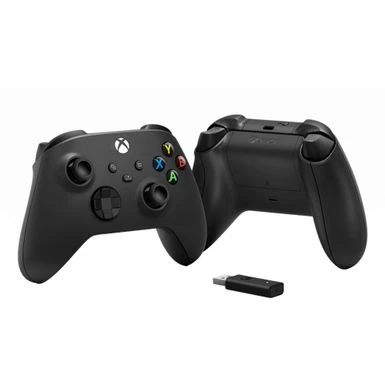 Microsoft - Xbox Wireless Controller For Windows Devices, Xbox Series X, Xbox Series S, Xbox One + Wireless Adapter - Carbon Black 7 Microsoft - Xbox Wireless Controller For Windows Devices, Xbox Series X, Xbox Series S, Xbox One + Wireless Adapter - Carbon Black - Image 5