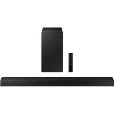 Samsung - 2.1-Channel Soundbar With Wireless Subwoofer And DOLBY AUDIO / DTS 2.0 - Black 4 Samsung - 2.1-Channel Soundbar With Wireless Subwoofer And DOLBY AUDIO / DTS 2.0 - Black - Image 2