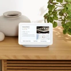Nest Hub 7” Smart Display With Google Assistant (2nd Gen) - Chalk -Electronics 73b94f9d 64e6 5497 8642 5e4886d74499