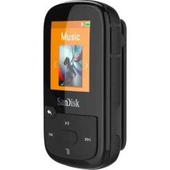 SanDisk - Clip Sport Plus 32GB MP3 Player - Black -Electronics 77ecf115 c9a0 52d8 aa49 6fcbddc71334