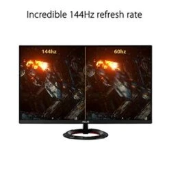 ASUS TUF Gaming 27” 1080P Monitor (VG279Q1R) - Full HD, IPS, 144Hz, 1ms, Extreme Low Motion Blur, Speaker, FreeSync Premium, Shadow Boost, VESA Mountable, DisplayPort, HDMI, Tilt Adjustable -Electronics 7b71ed6e ef20 4f44 b746 c948dce26b75
