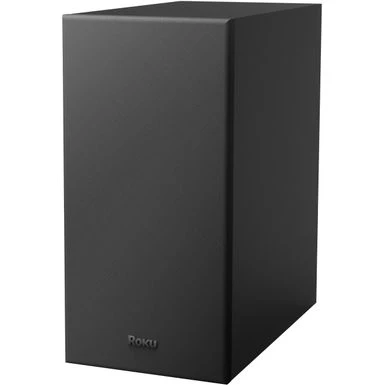 5.25" Wireless Bass Subwoofer For Roku Streambar, Roku Streambar Pro, And Roku TV With Roku Wireless Speakers - Black 3 5.25" Wireless Bass Subwoofer For Roku Streambar, Roku Streambar Pro, And Roku TV With Roku Wireless Speakers - Black