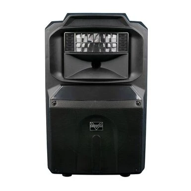 VocoPro SoundGlow Thunder-1200 12" 600W Powered DJ/K-Oke LED Lighted Derby Speaker & Stand 10 VocoPro SoundGlow Thunder-1200 12" 600W Powered DJ/K-Oke LED Lighted Derby Speaker & Stand - Image 8
