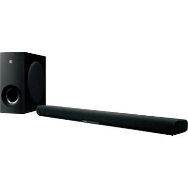 Yamaha - SR-B40A Dolby Atmos Soundbar With Wireless Subwoofer - Black 4 Yamaha - SR-B40A Dolby Atmos Soundbar With Wireless Subwoofer - Black - Image 2