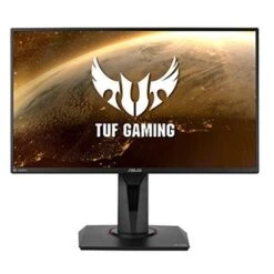ASUS TUF Gaming VG259QM 24.5” Monitor, 1080P Full HD (1920 X 1080), Fast IPS, 280Hz (Supports 144Hz), G-SYNC Compatible, Extreme Low Motion Blur Sync, 1ms, DisplayHDR 400, Eye Care, DisplayPort HDMI