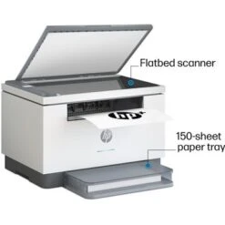 HP - LaserJet M234dw Wireless Black-and-White Laser Printer - White & Slate -Electronics 806c88d6 d414 558a 84c1 6cd3acbd53f7