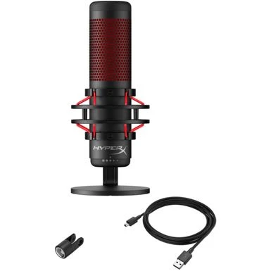 HyperX - QuadCast Wired Multi-Pattern USB Electret Condenser Microphone 5 HyperX - QuadCast Wired Multi-Pattern USB Electret Condenser Microphone - Image 3