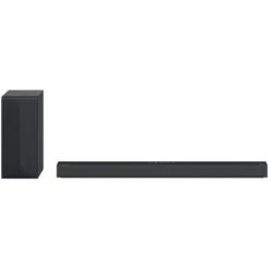 LG - 3.1 Channel Soundbar With Wireless Subwoofer And DTS Virtual:X - Black