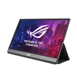 ASUS ROG Strix XG17AHP 17.3â€ Portable Gaming Monitor, 1080P Full HD, IPS, 240Hz (Supports 144Hz), Adaptive-Sync, Eye Care, Micro-HDMI USB-C, ROG Tripod, Carrying Bag, 3 Hour Battery Life -Electronics 89ed0004 0e43 48b2 b01c d0ec2f940c05