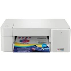 Brother - INKvestment Tank MFC-J1205W Wireless All-in-One Inkjet Printer With Up To 1-Year Of Ink In-box - White/Gray