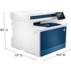 HP - LaserJet Pro 4301fdn Color All-in-One Laser Printer - White/Blue -Electronics 8fcd8879 89b0 5f44 a5e7 6f234aa6e909