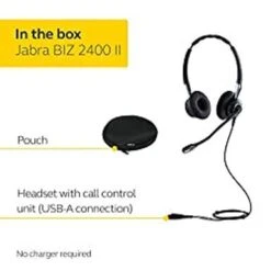 Jabra BIZ 2400 II USB DUO CC - Headset 19 Jabra BIZ 2400 II USB DUO CC - Headset -Electronics 91ad6719 bc4d 4204 abe6 b49aca568d96
